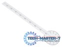Zegar ścienny naklejany DIY regulowany duży 80-120cm srebrny 4 cyfry
