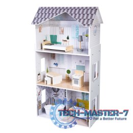 Domek dla lalek z meblami Rezydencja Grace ECOTOYS ECOTOYS