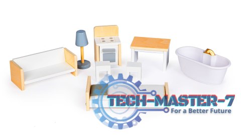 Domek dla lalek z meblami Rezydencja Grace ECOTOYS ECOTOYS Domek dla lalek z meblami Rezydencja Grace ECOTOYS ECOTOYS