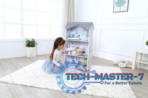Domek dla lalek z meblami Rezydencja Grace ECOTOYS ECOTOYS Domek dla lalek z meblami Rezydencja Grace ECOTOYS ECOTOYS