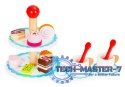 Drewniane ciastka cukiernia patera zestaw ECOTOYS ECOTOYS