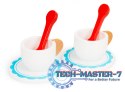 Drewniane ciastka cukiernia patera zestaw ECOTOYS ECOTOYS