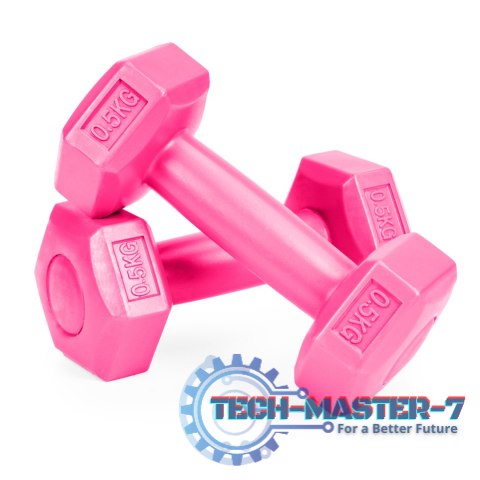 Hantle fitness zestaw hantelki ciężarki 2x 0,5 kg ModernHome Hantle fitness zestaw hantelki ciężarki 2x 0,5 kg ModernHome