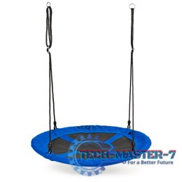 Huśtawka ogrodowa bocianie gniazdo 100cm ECOTOYS niebieska ECOTOYS