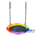 Huśtawka ogrodowa bocianie gniazdo 100cm ECOTOYS wielokolorowa ECOTOYS