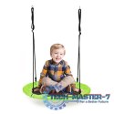 Huśtawka ogrodowa bocianie gniazdo 100cm ECOTOYS zielona ECOTOYS