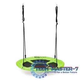 Huśtawka ogrodowa bocianie gniazdo 100cm ECOTOYS zielona ECOTOYS