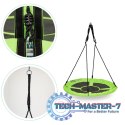Huśtawka ogrodowa bocianie gniazdo 100cm ECOTOYS zielona ECOTOYS