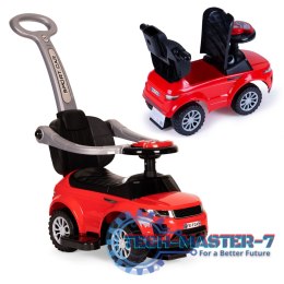 Jeździk chodzik pchacz 3w1 autko super car czerwony MULTISTORE
