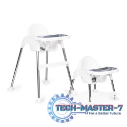 Krzesełko fotelik do karmienia 2w1 tacka pasy ECOTOYS ECOTOYS