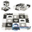 Mata piankowa z płotkiem puzzle suchy basen 25el ECOTOYS ECOTOYS