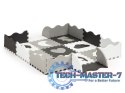 Mata piankowa z płotkiem puzzle suchy basen 25el ECOTOYS ECOTOYS