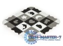 Mata piankowa z płotkiem puzzle suchy basen 25el ECOTOYS ECOTOYS