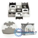 Mata piankowa z płotkiem puzzle suchy basen 25el ECOTOYS ECOTOYS