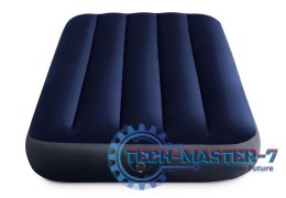 Materac dmuchany 191x76 cm łóżko do spania welurowy INTEX 64756 INTEX