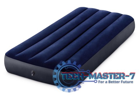 Materac dmuchany 191x76 cm łóżko do spania welurowy INTEX 64756 INTEX Materac dmuchany 191x76 cm łóżko do spania welurowy INTEX 64756 INTEX