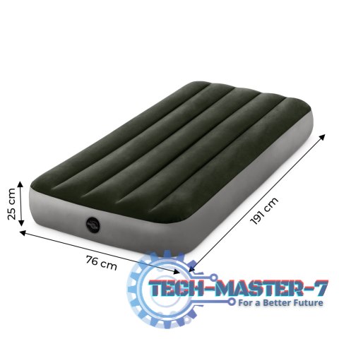 Materac dmuchany łóżko 1-osobowe 191x76 cm INTEX 64106 INTEX Materac dmuchany łóżko 1-osobowe 191x76 cm INTEX 64106 INTEX