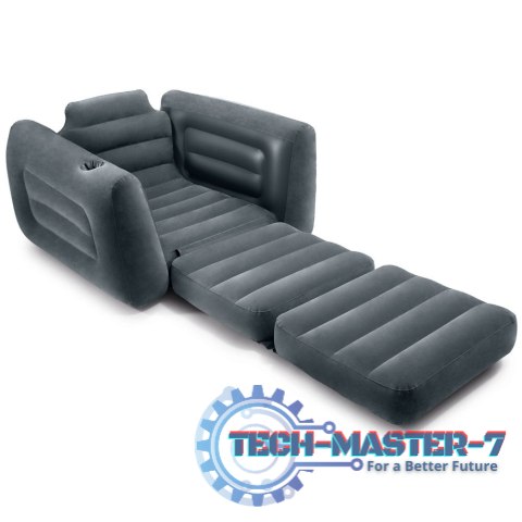 Pompowany fotel materac leżanka łóżko 2w1 INTEX 66551 INTEX Pompowany fotel materac leżanka łóżko 2w1 INTEX 66551 INTEX