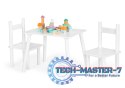 Stół stolik +2 krzesła meble dla dzieci komplet ECOTOYS ECOTOYS