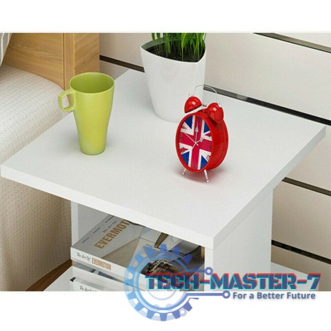 Stolik nocny kawowy szafka 3 poziomy nowoczesny ModernHome Stolik nocny kawowy szafka 3 poziomy nowoczesny ModernHome