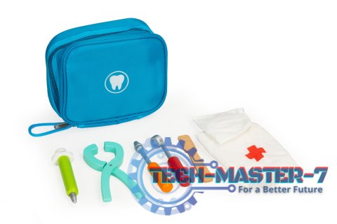 Zestaw dentysty torba z 7 akcesoriami dla dzieci ECOTOYS ECOTOYS