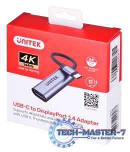 Adapter UNITEK V1415A USB Typ C - DisplayPort