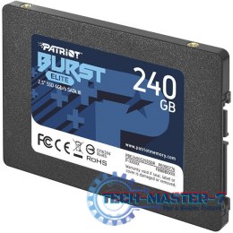 Dysk SSD PATRIOT Burst Elite 240 GB Burst Elite (2.5″ /240 GB /SATA III (6 Gb/s) /450MB/s /320MB/s)