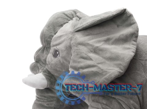 Maskotka pluszowa przytulanka pluszak słoń słonik miękki szary duży 60cm Maskotka pluszowa przytulanka pluszak słoń słonik miękki szary duży 60cm