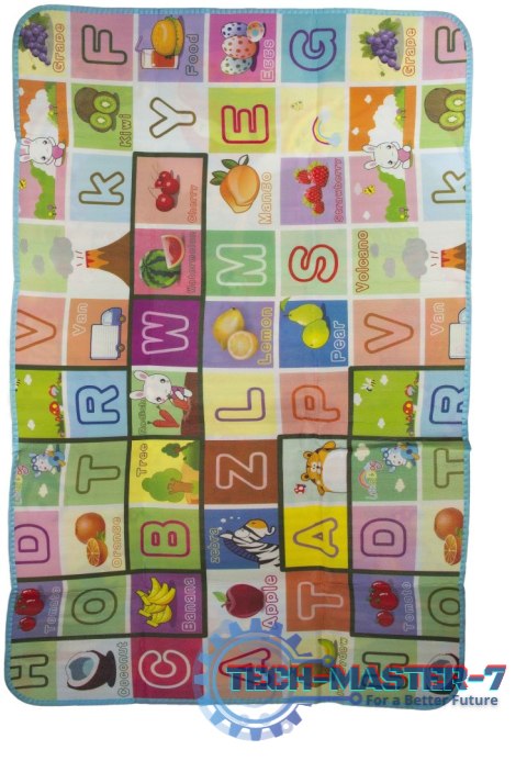 Mata edukacyjna piankowa dwustronna składana plac zabaw 200 x 170 cm Mata edukacyjna piankowa dwustronna składana plac zabaw 200 x 170 cm