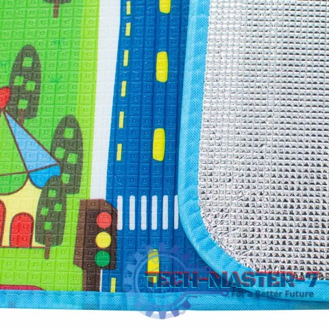 Mata edukacyjna piankowa składana ulica 160 x 130 cm Mata edukacyjna piankowa składana ulica 160 x 130 cm