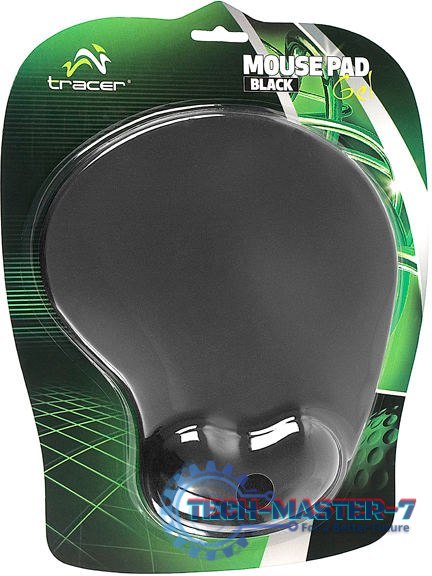 Podkładka pod mysz gel - czarna