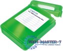 Pudełko ochronne do HDD 3.5', zielone