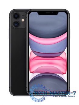 Smartphone APPLE iPhone 11 128 GB Dual SIM Czarny MHDH3PM/A