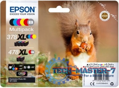 Tusz EPSON MultiPack 478XL C13T379D4010 Tusz EPSON MultiPack 478XL C13T379D4010