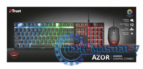 Zestaw klawiatura i mysz NATEC GXT 838 Azor 23289 Zestaw klawiatura i mysz NATEC GXT 838 Azor 23289