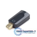 Adapter GEMBIRD Mini DisplayPort (M) - HDMI Typ A (F) Mini DisplayPort (wtyk) - HDMI typ A (gniazdo) A-MDPM-HDMIF-01