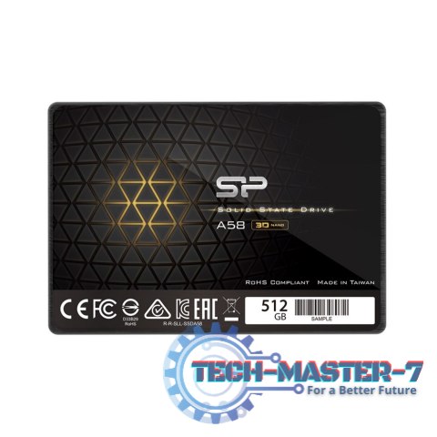 Dysk SSD SILICON POWER Ace A58 512 GB (2.5″ /512 GB /SATA III (6 Gb/s) /560MB/s /530MB/s) Dysk SSD SILICON POWER Ace A58 512 GB (2.5″ /512 GB /SATA III (6 Gb/s) /560MB/s /530MB/s)