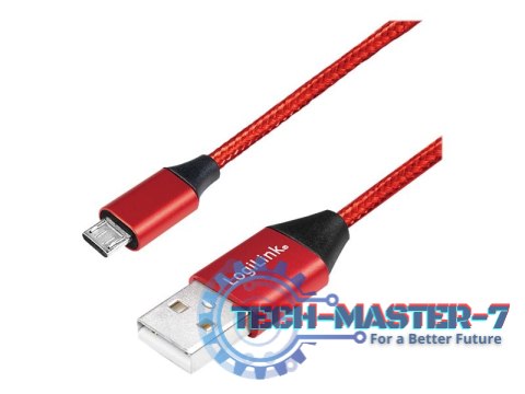 Kabel USB LOGILINK microUSB typ B 0.3