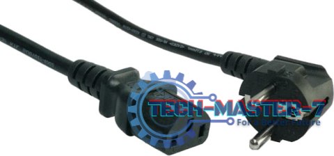 Kabel zasilający AKYGA 1.5m. AK-PC-01A