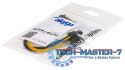 Kabel zasilający AKYGA SATA (wtyk) - PCI-E 6-pin (gniazdo) 0.15m. AK-CA-30
