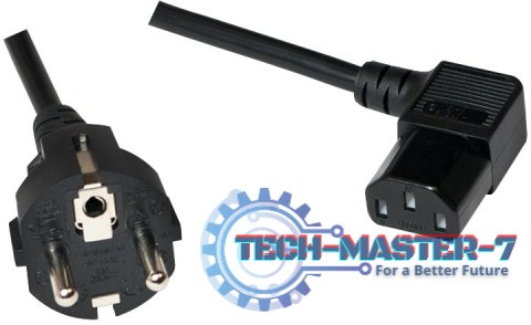 Kabel zasilający LOGILINK Schuko CEE 7/7 (wtyk) - Schucko C13 (gniazdo) 3m. CP118