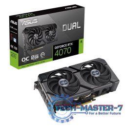 Karta graficzna ASUS GeForce RTX 4070 EVO OC Edition 12G GDDR6 (DUAL-RTX4070-12GD6-EVO)