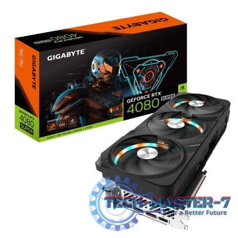 Karta graficzna GIGABYTE GeForce RTX 4080 SUPER GAMING OC 16GB GDDR6X (GV-N408SGAMING OC-16GD) Karta graficzna GIGABYTE GeForce RTX 4080 SUPER GAMING OC 16GB GDDR6X (GV-N408SGAMING OC-16GD)