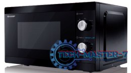 Kuchenka mikrofalowa wolnostojąca SHARP YC-MS01E-B (800W /20L /Czarny)