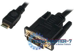 LOGILINK CHM004 2m /s1x Mini HDMI Typ C 1x DVI-D