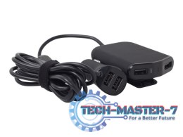 Ładowarka GEMBIRD 4x USB typu A Czarny EG-4U-CAR-01