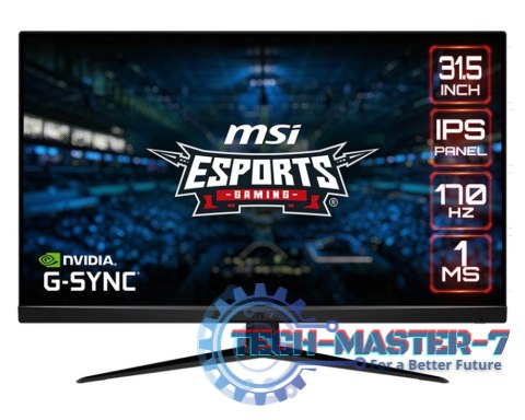 Monitor MSI G321Q (31.5" /IPS /170Hz /2560 x 1440 /Czarny)