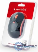 Mysz Bezprzewodowa GEMBIRD MUSW-4B-03-R