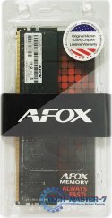 Pamięć AFOX (DIMM/DDR4/8 GB/2666MHz/1.2V/19CL/SINGLE)