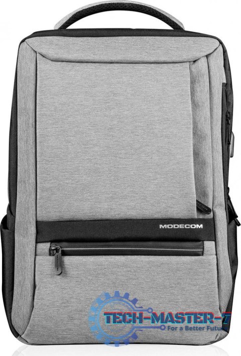 Plecak MODECOM smart PLE-MC-SMART-15 (maks.15.6"/Szaro-czarny) Plecak MODECOM smart PLE-MC-SMART-15 (maks.15.6"/Szaro-czarny)